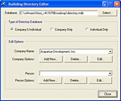 Database Editor